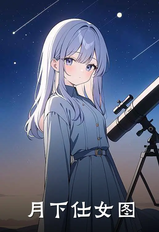 月下仕女图