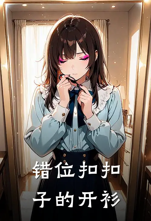 错位扣扣子的开衫