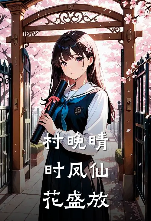 村晚晴时凤仙花盛放