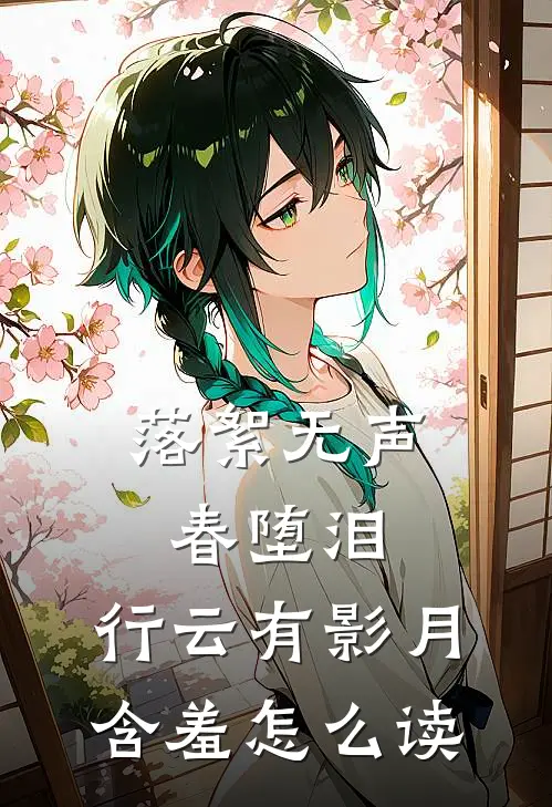 落絮无声春堕泪,行云有影月含羞怎么读